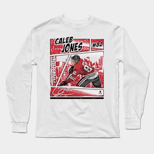 Caleb Jones Chicago Comic Long Sleeve T-Shirt